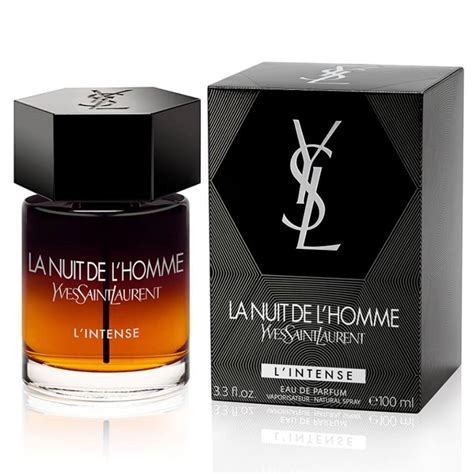 yves saint laurent la nuit de l'homme l'intense|y ysl intense 3 oz.